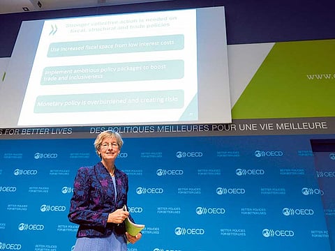 Organization for Economic Co-operation and Development (OECD) chief economist Catherine Mann