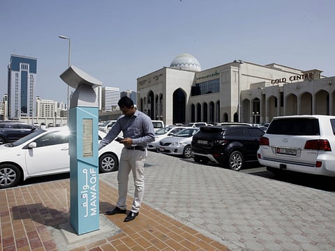 A parking meter in Abu Dhabi. Picture for illustrative purposes only.