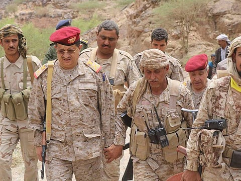 File picture of the Yemeni army.