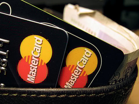 I looked into my wallet and there were sheaves of credit card stubs