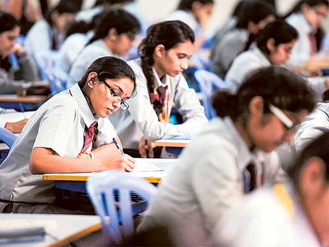 The biannual CBSE board exam move elicits a mixed response from students in the UAE.