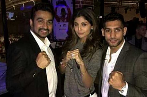 Shilpa Shetty hosts charity event with Amir Khan
