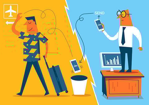 Do employees have the right to ignore work emails?