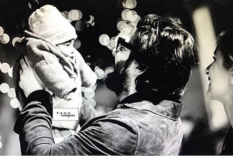 Fawad Khan’s candid moment with daughter Elayna