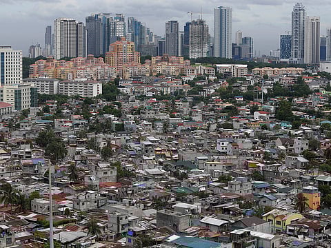 Manila's skyline. The Philippines posted a per-capita income of $10,030 (compared to Thailand's $17,090 and Malaysia's $28,650), according to a 2017 World Bank data.