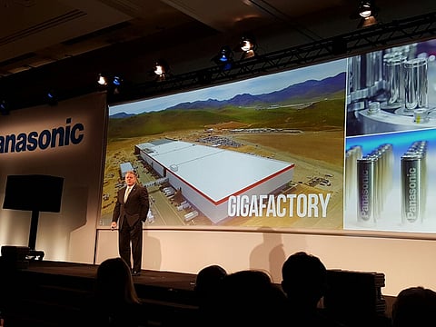 The Tesla Gigafactory in Nevada started producing the flexible lithium-ion batteries