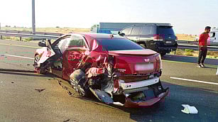 Emirati run over while waiting for ambulance on roadside