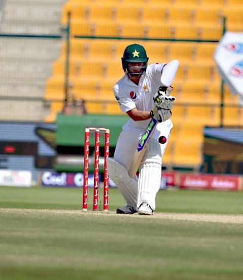 Pakistan spinners strike late to leave Sri Lanka reeling