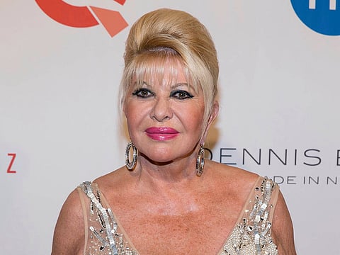 Ivana Trump, ex-wife of President Donald Trump.