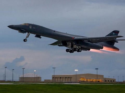 Staff Sgt. Joshua Smoot/US Air Force/via REUTERS