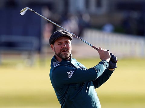 Brian McFadden is a keen golfer