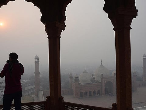 Thick smog has engulfed Lahore and adjoining regions in central Punjab.
