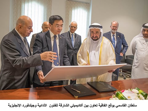 Sharjah Academy of Performing Arts and the Guildford Academy join hands to promote Gulf and Arab talents