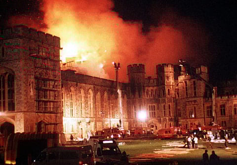 November 20,1992: Raging inferno at Windsor Castle