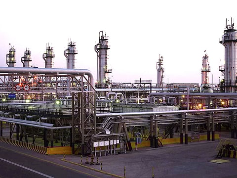 Saudi Aramco's Abqaiq oil facility in eastern Saudi Arabia. The Kingdom's economy grew by a weaker-than-expected 0.3% in 2019 as the oil sector contracted sharply.