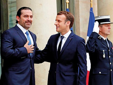 Lebanon’s prime minister-designate Saad Al Hariri has said he discussed with French President Emannuel Macron in Paris obstacles to the formation of a government in the crisis-beset country.