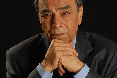 Pakistani legend Zia Mohyeddin in Dubai