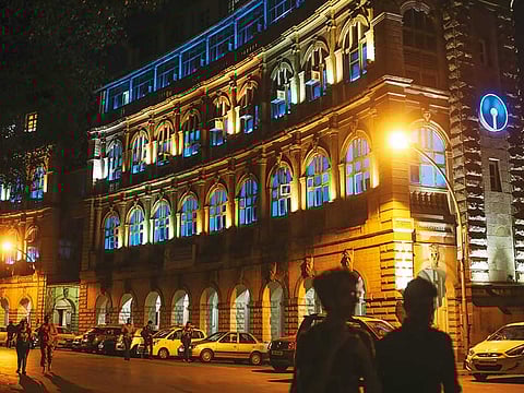 A State Bank of India (SBI) branch in Mumbai, India. A bank consortium led by SBI is facing a potential loss of Rs473.657 billion due to alleged fraud committed by Coastal Projects Ltd based in Hyderabad.