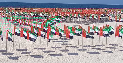 4,000 flags flutter at Kite Beach