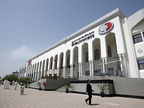 The Dubai Courts building.
