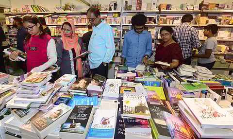 Visitors during an earlier edition of the Sharjah International Book Fair at Expo Center Sharjah.