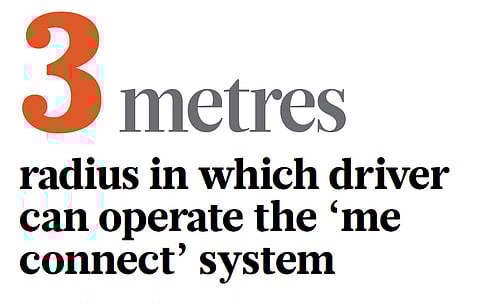 Now, park your car using an app