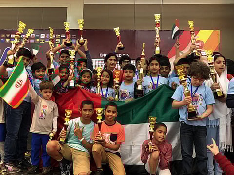 UAE students win big at mental maths contest