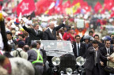 January 1, 2003: Lula sworn in as President of Brazil