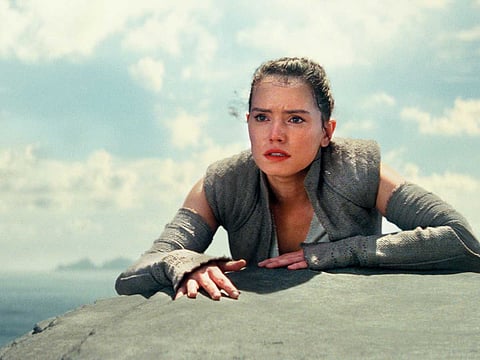 Daisy Ridley in ‘Star Wars: The Last Jedi