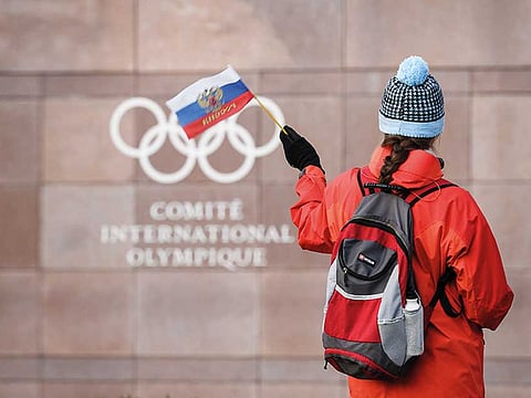 The WADA sanctions ruled that Russian athletes can compete as neutrals at events in Tokyo 2020 and Beijing 2022, but only under the banner of Russian Olympic Committee.