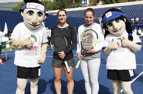 Daily Deuce: Gabriela Dabrowski and Jelena Ostapenko at Kids’ Day