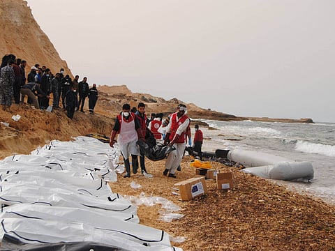 COURTESY Libyan Red Crescent