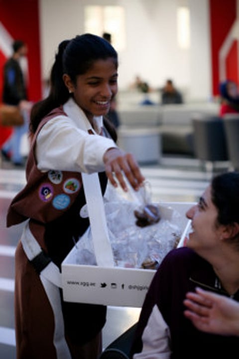 Sharjah Girl Guides raise Dh23,000 by selling cookies
