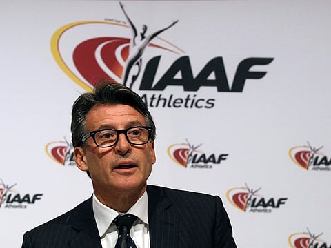 World Athletics president Sebastian Coe.
