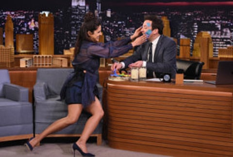 Priyanka Chopra takes Holi to Jimmy Fallon’s show