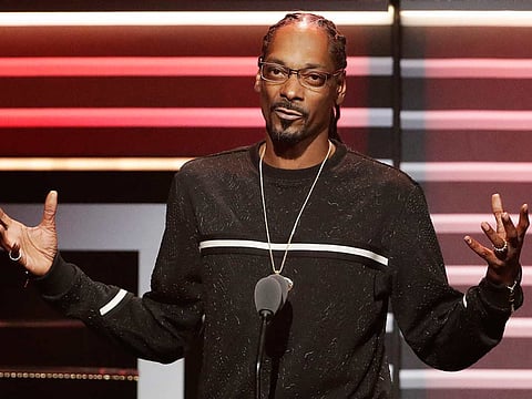 Rapper Snoop Dogg