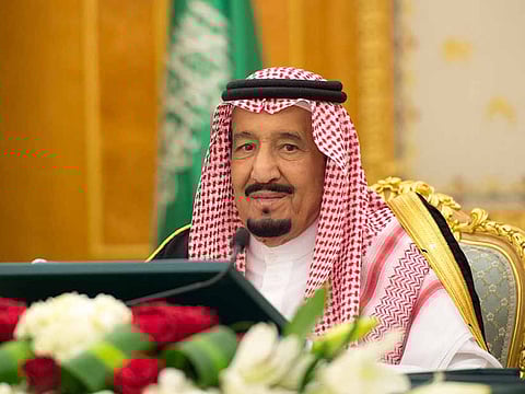 Saudi King Salman Bin Abdul Aziz Al Saud.