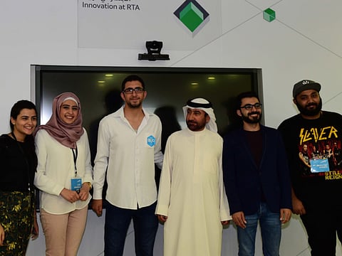 Students design RTA public transport chat app
