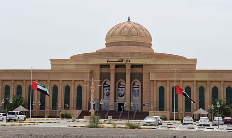 Flags are half at Fujairah court.