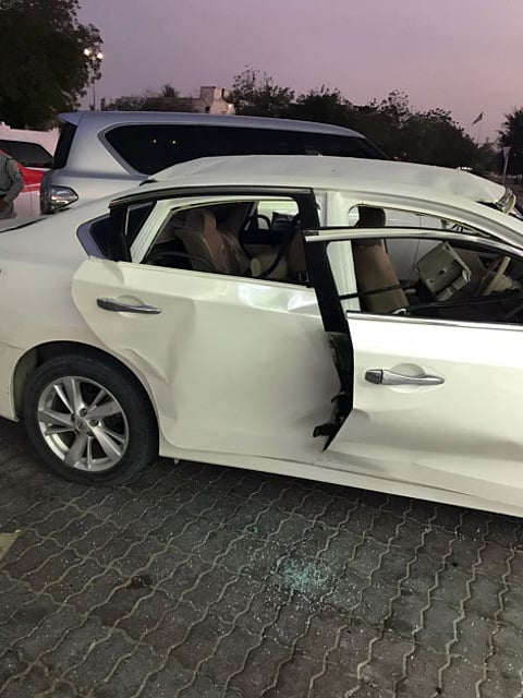 Duo injured in car blast while sniffing butane