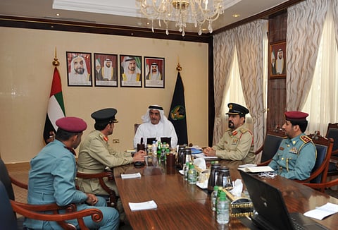 Saif welcomes new Dubai Police chief
