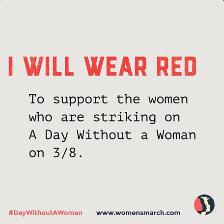 Imagine a day without women