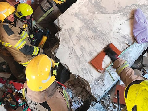 Courtesy: Ajman civil defence