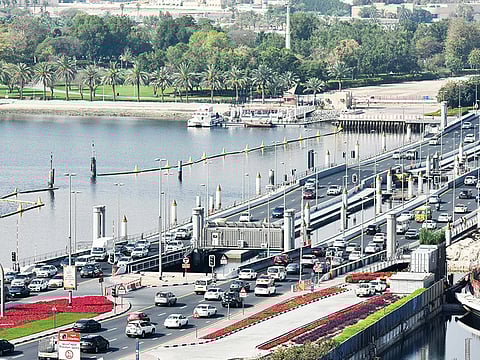 File photo of Floating Bridge in Dubai