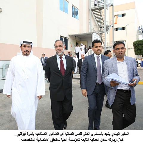 Indian envoy praises facilities for workers in capital