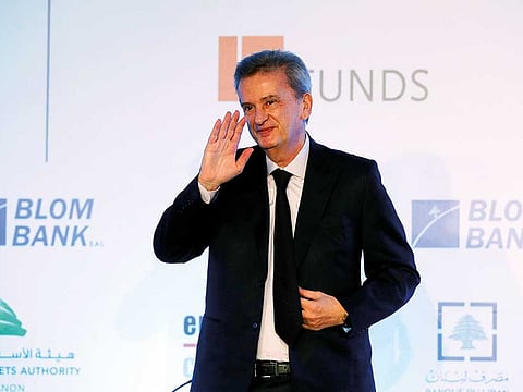 Lebanon’s Central Bank Governor Riad Salameh said the Lebanese central bank aims to bring down the price of the US dollar progressively with the agreement of licensed foreign currency dealers to help stabilise prices.