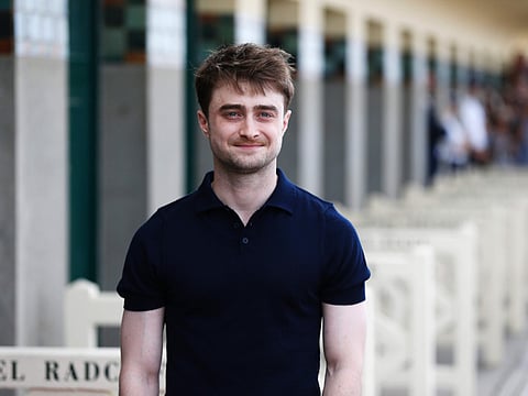 British actor Daniel Radcliffe