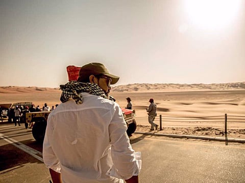 ‘Tiger Zinda Hai’ team feel the heat in Abu Dhabi