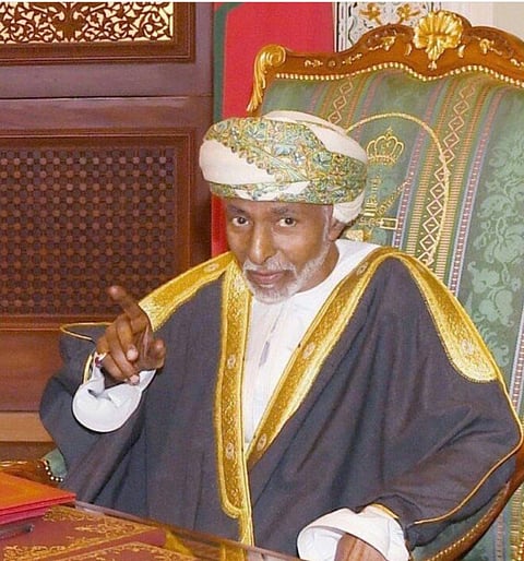 Qaboos presides over the cabinet meeting