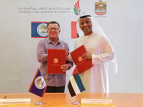 UAE signs open skies agreement with Belize